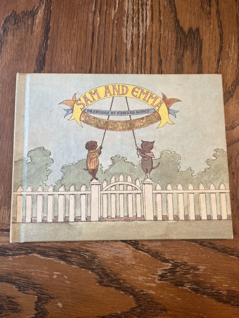SAM AND EMMA : by Donald Nelson : illus Edward Gorey : vintage